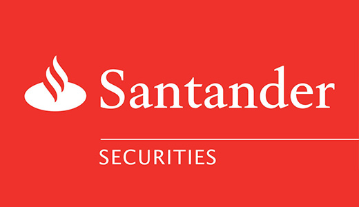 Santander Securities Website Splash Page Programming